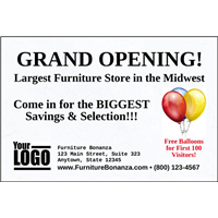 Banner 3 ft x 2 ft (Easy)